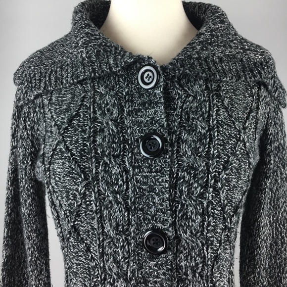 Forever 21 Black Gray Knit Sweater - Picture 5 of 8